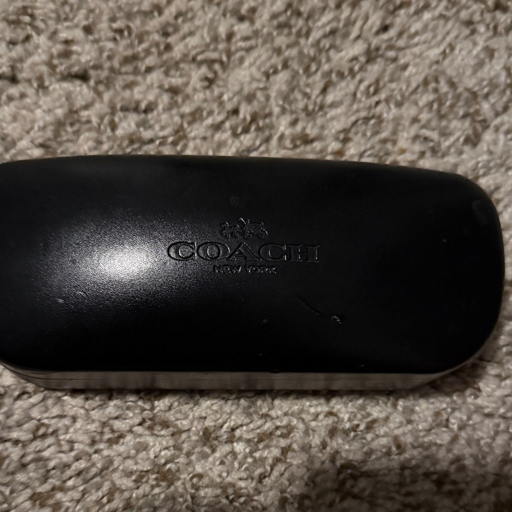 Coach Black Eyewear Holder